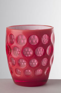 Glas "Lente" aus Acryl, Pink