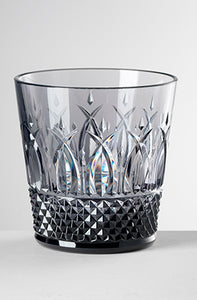 Wasserglas "Italia" aus Acryl, Grau