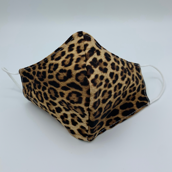 Maske Animalprint (MNS), Leopard Groß